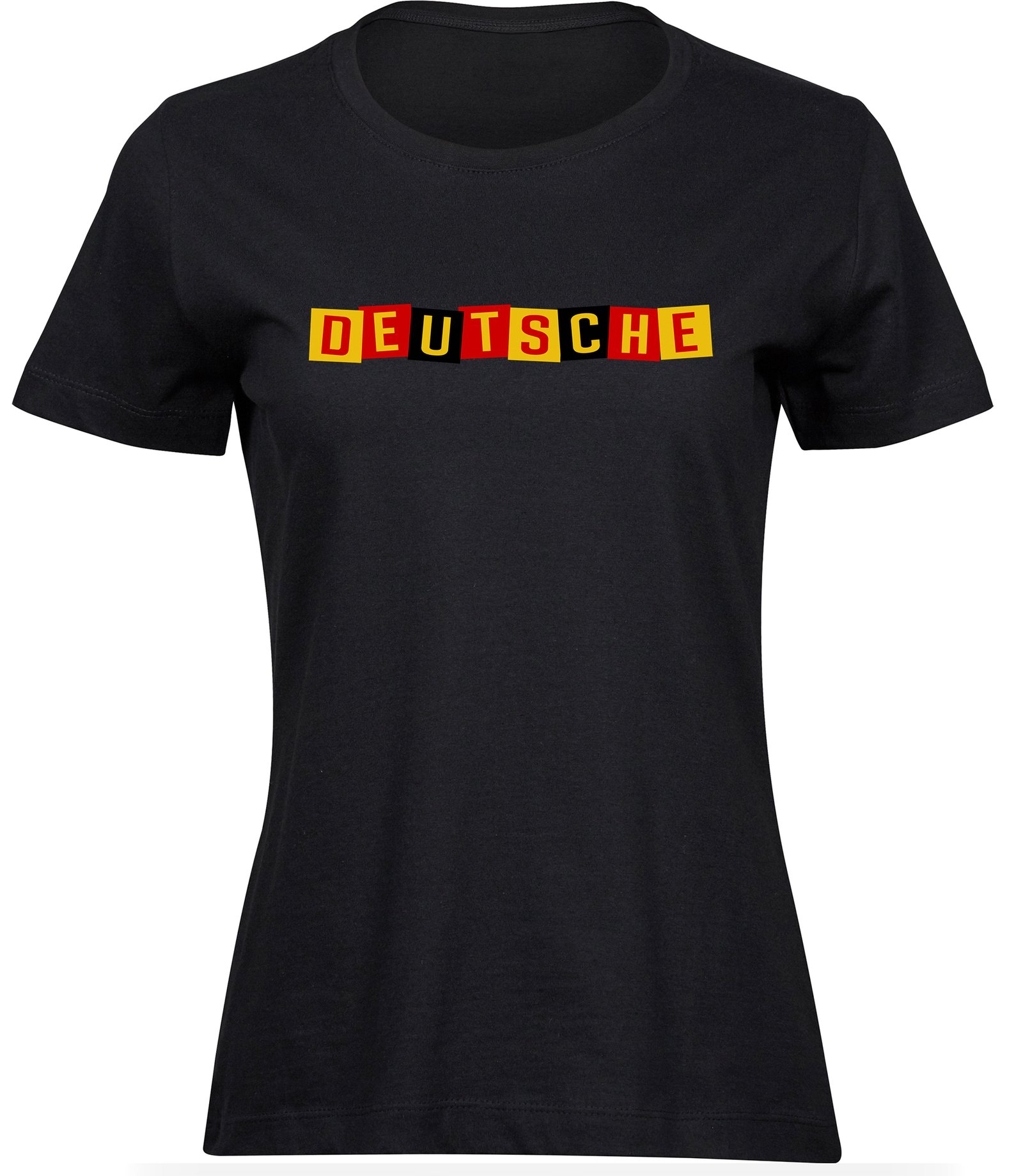 C-211 wb T-Shirts für FRAUEN DEUTSCHE FARBEN