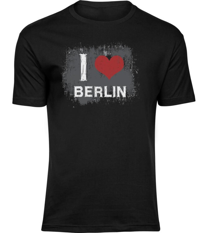 T-Shirts für HERREN ICH LIEBE BERLIN
