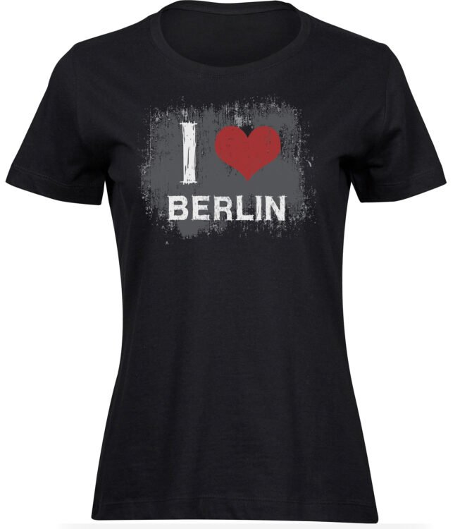 T-Shirts für FRAUEN ICH LIEBE BERLIN