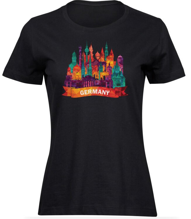 T-Shirts für FRAUEN GERMANY STÄDTEN