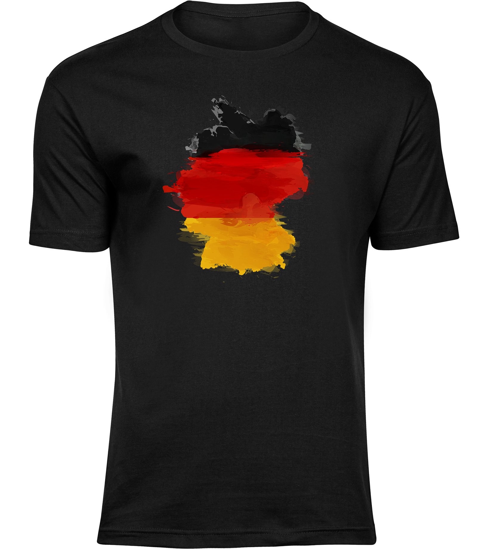 C-66 mb T-Shirts für HERREN DEUTSCH PINSEL KARTE