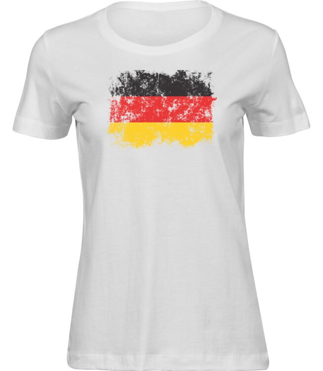T-Shirts für FRAUEN GEALTERTE FLAGGE