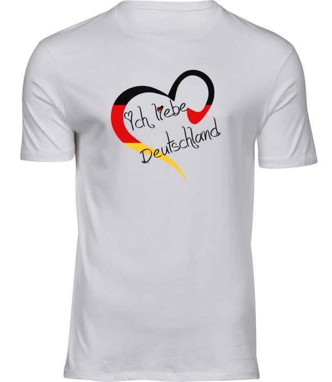 T-Shirts für HERREN ICH LIEBE DEUTSCHLAND