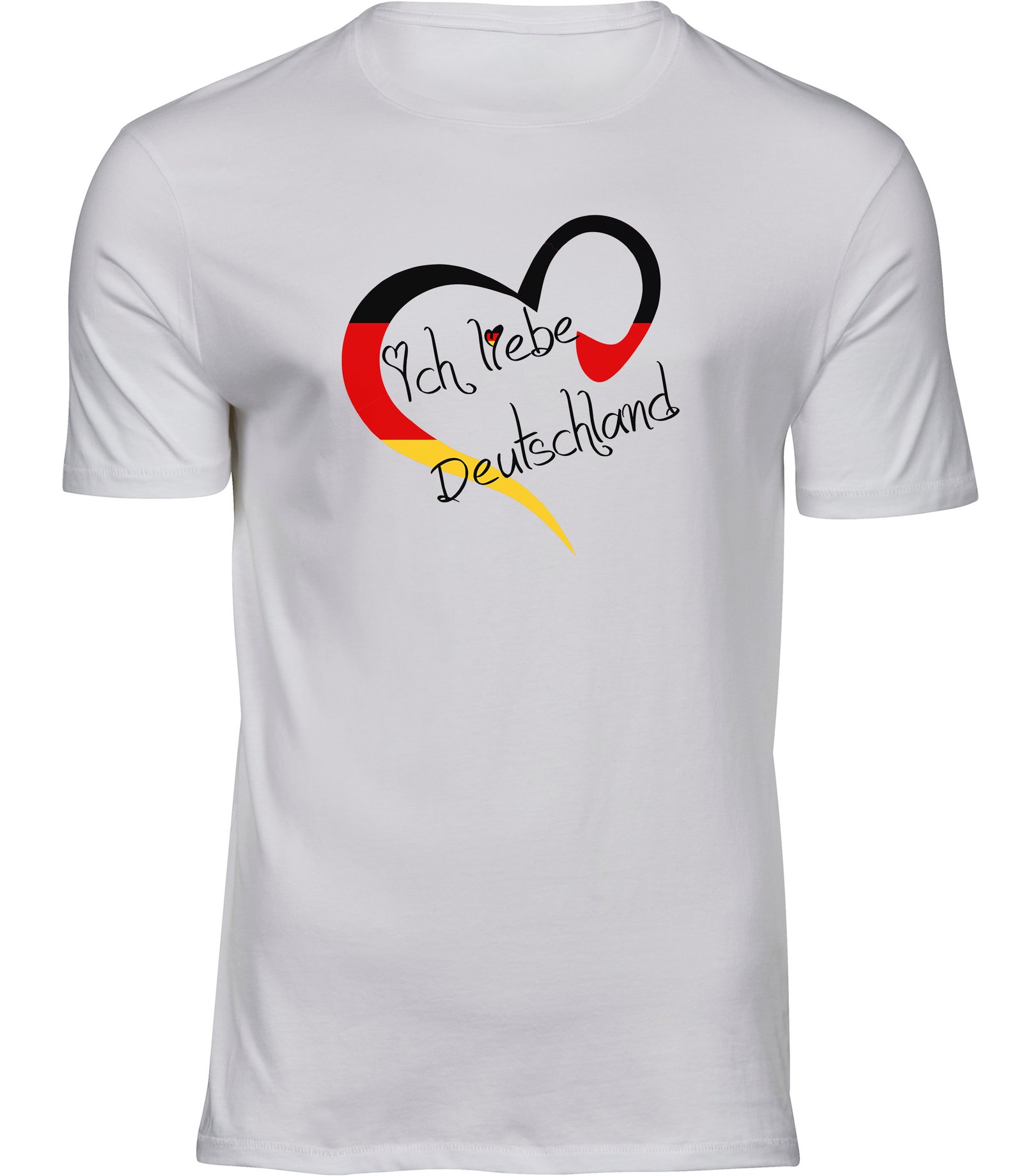 C-78 mw T-Shirts für HERREN ICH LIEBE DEUTSCHLAND