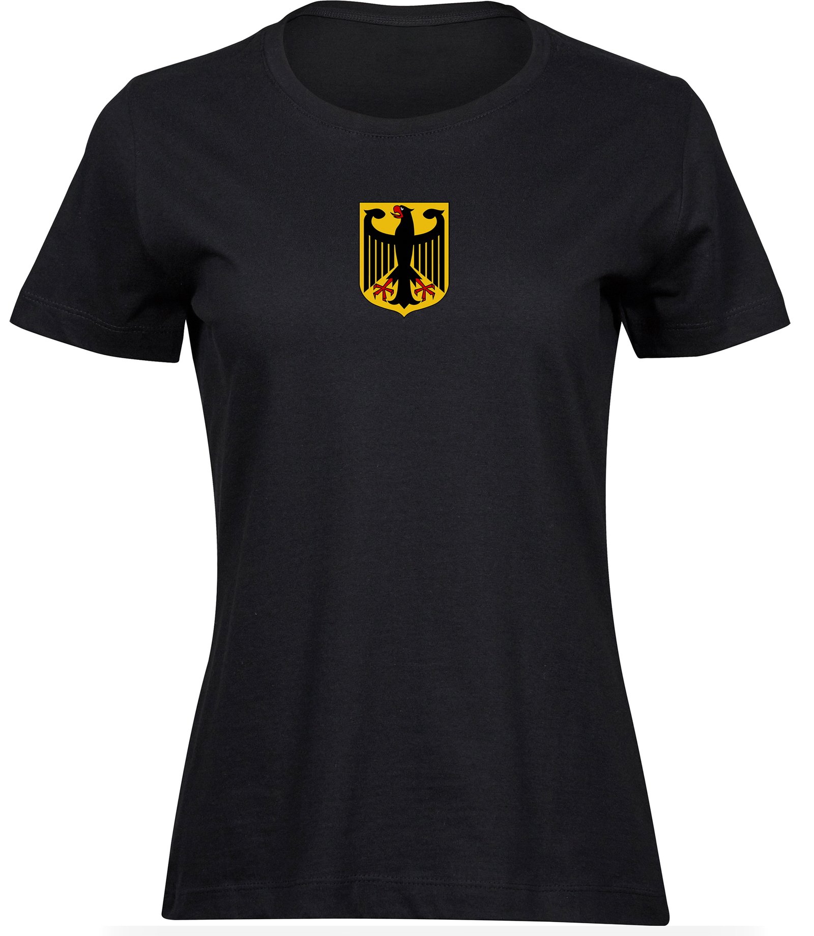 C-81 wb T-Shirts für FRAUEN DEUTSCHLAND WAPPEN