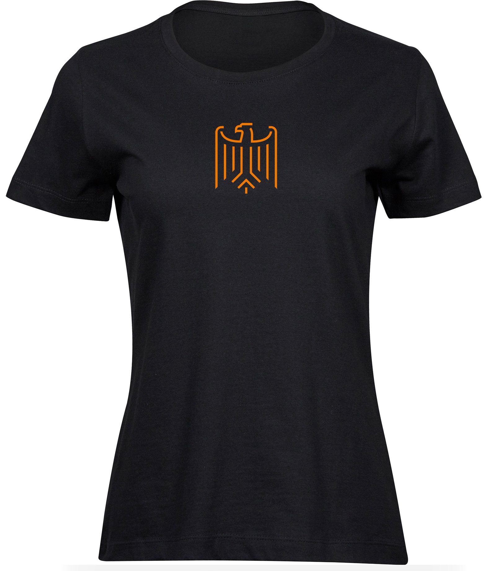 C-95 wb T-Shirts für FRAUEN WAPPEN ADLER ORANGE