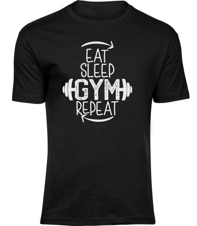 T-Shirts für HERREN EAT SLEEP GYM