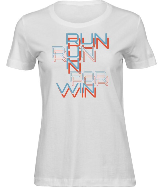 T-Shirts für FRAUEN LAUFEN SIEG