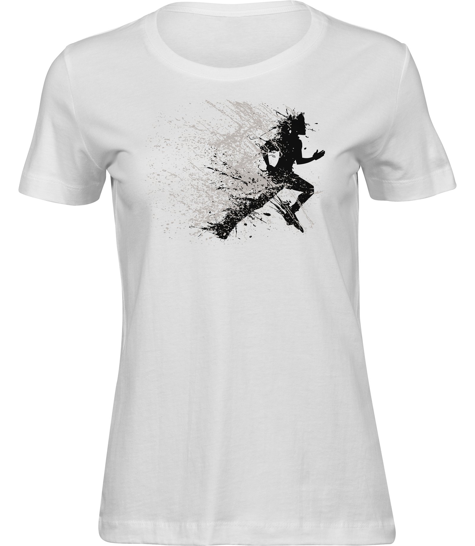D-63 ww T-Shirts für FRAUEN RUNNING SPLASH