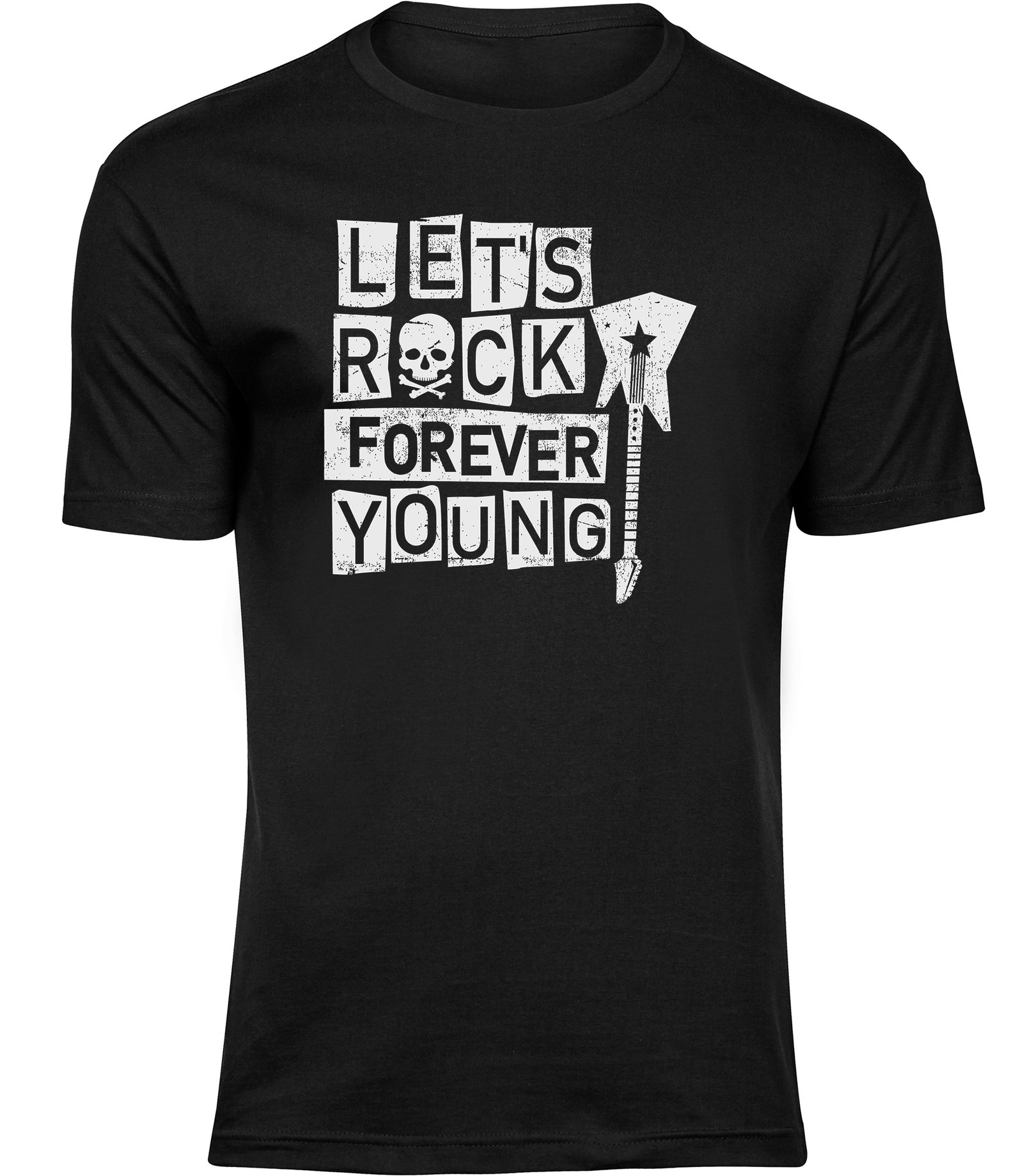 D-86 mb T-Shirts für HERREN FOREVER ROCK