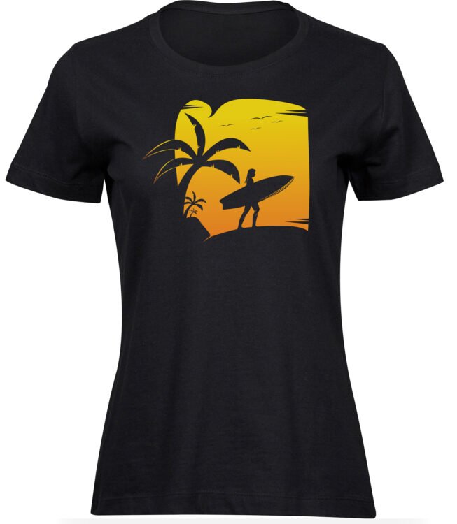 T-Shirts für FRAUEN SURFERINNEN