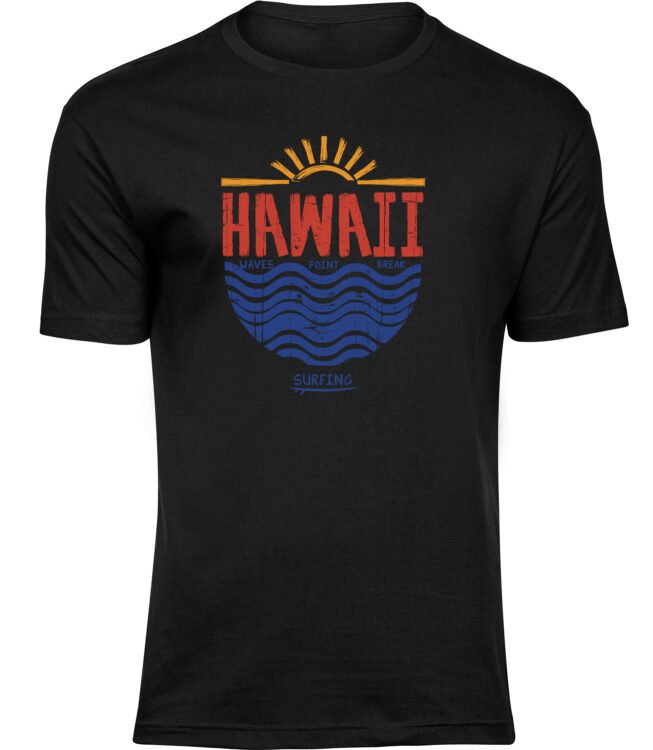 T-Shirts für HERREN HAWAII WAVES