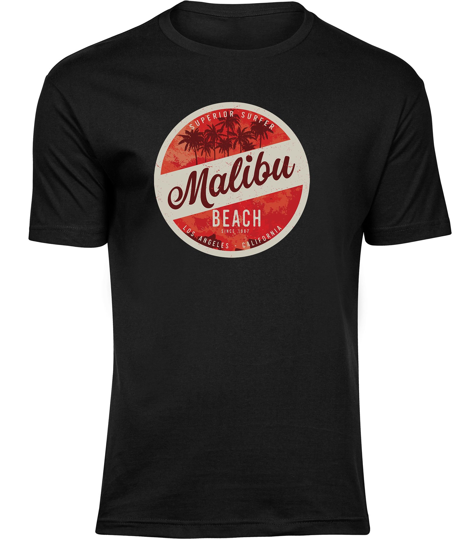 E-35 mb T-Shirts für HERREN MALIBU BEACH