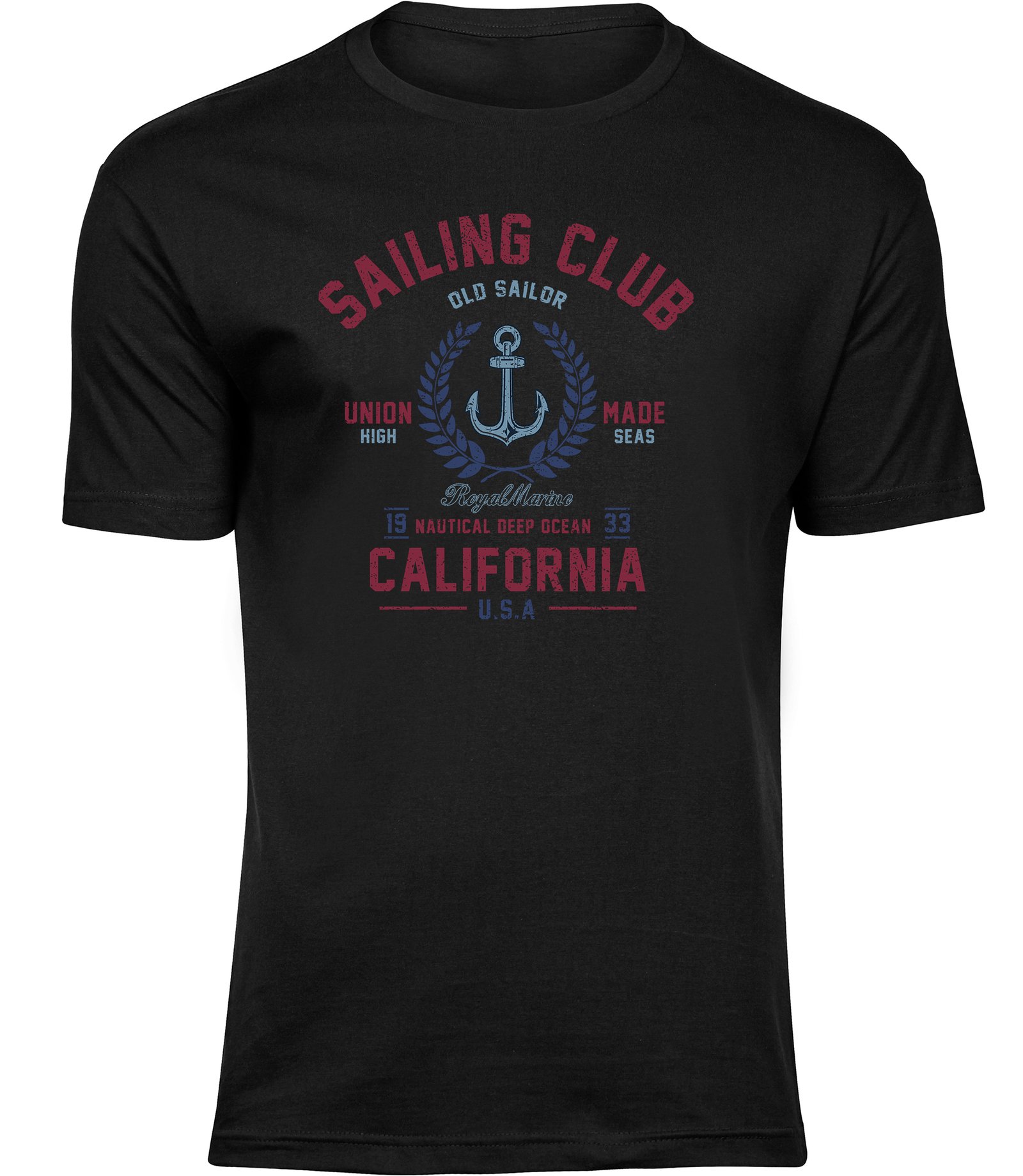 E-42 mb T-Shirts für HERREN SAILING CLUB