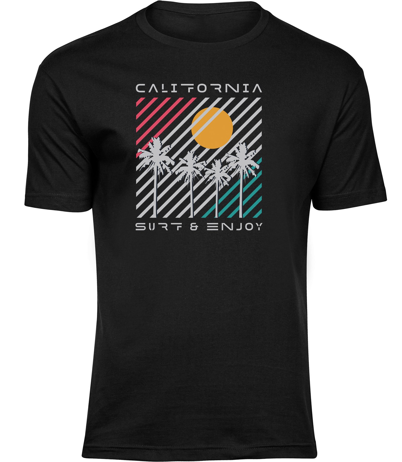 E-50 mb T-Shirts für HERREN PALMENSTREIFEN