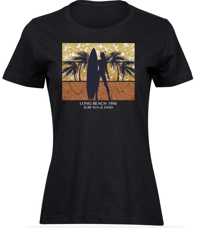T-Shirts für FRAUEN SURF SUN SAND