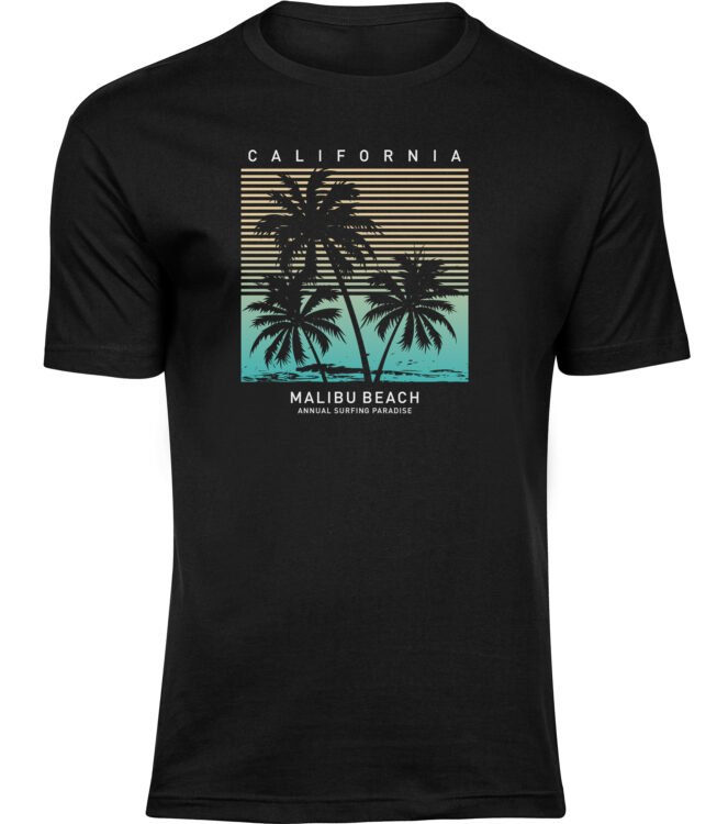 T-Shirts für HERREN MALIBU-SOMMER