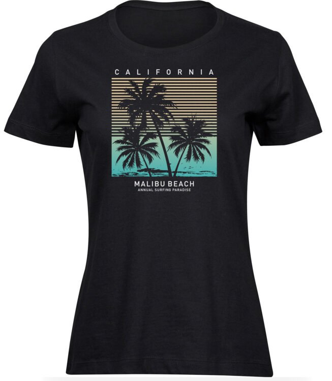 T-Shirts für FRAUEN MALIBU-SOMMER