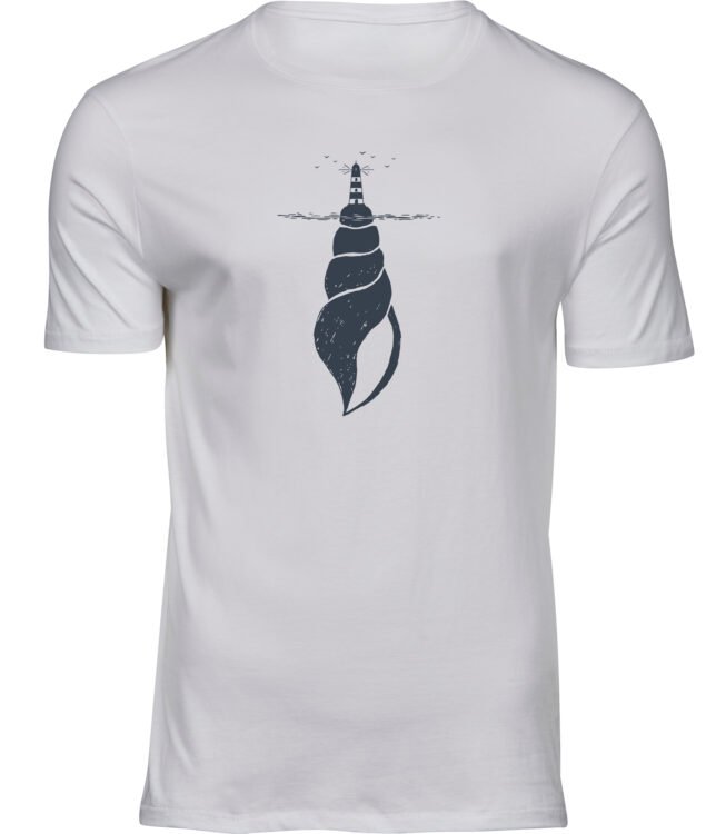 T-Shirts für HERREN MUSCHELN-LEUCHTTURM