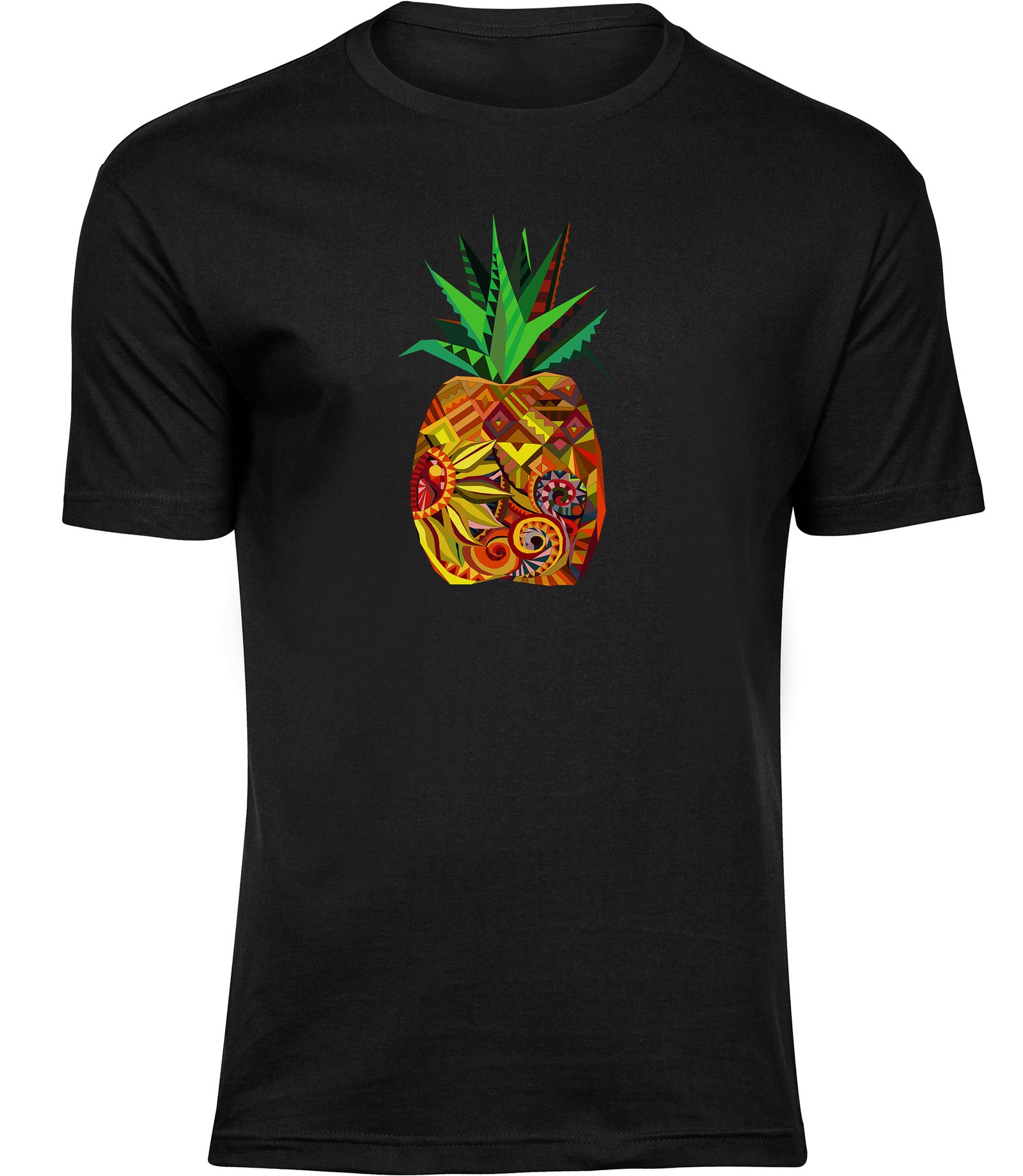 E-60 mb T-Shirts für HERREN DEKORATIVE ANANAS