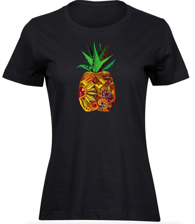 T-Shirts für FRAUEN DEKORATIVE ANANAS