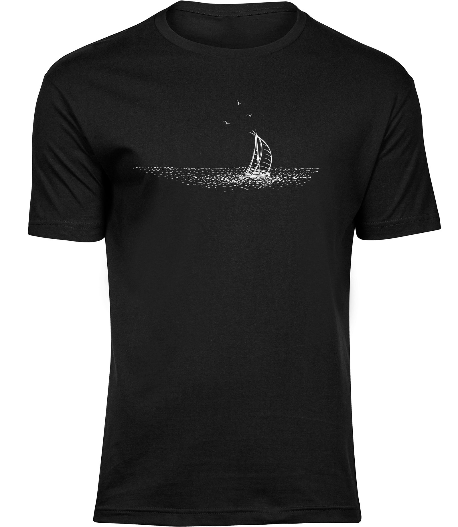E-66 mb T-Shirts für HERREN SEESEGELN MOTIV