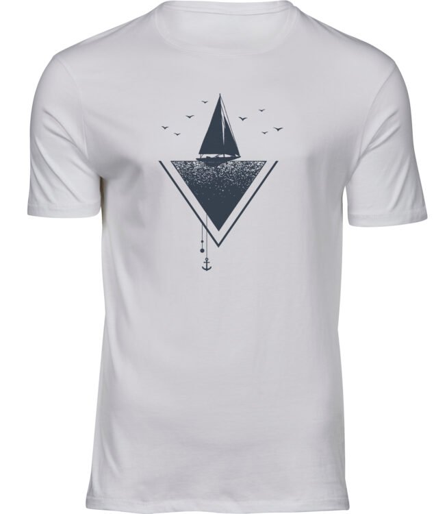 T-Shirts für HERREN SEGELBOOT ANKER
