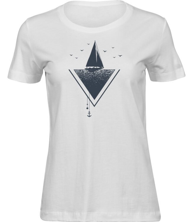 T-Shirts für FRAUEN SEGELBOOT ANKER