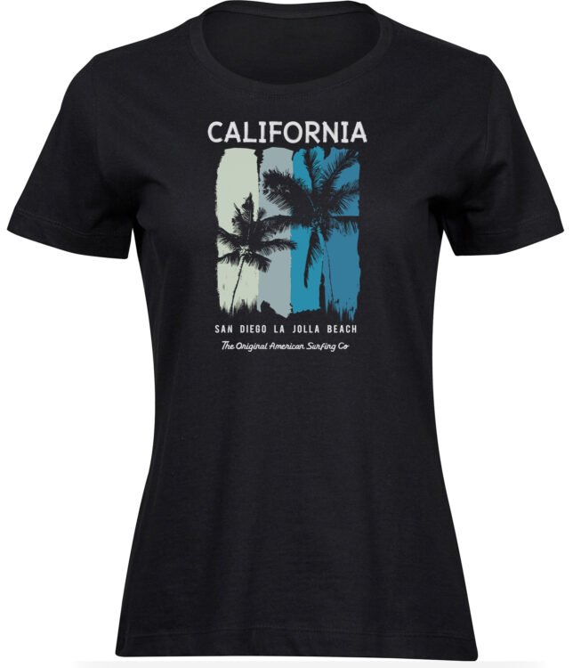 T-Shirts für FRAUEN SAN DIEGO PALMEN