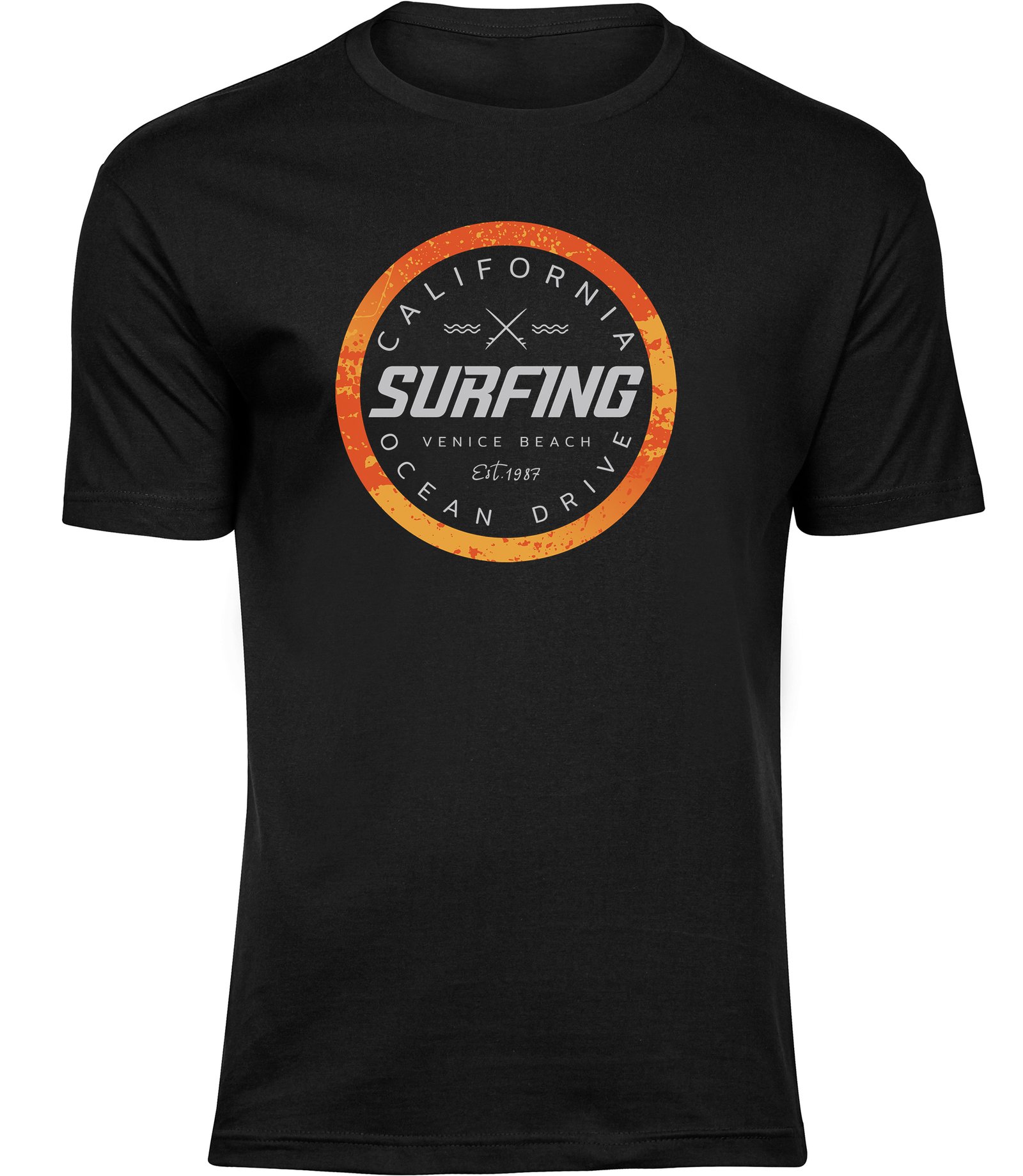 E-74 mb T-Shirts für HERREN OCEAN DRIVE SURFING