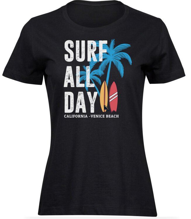 T-Shirts für FRAUEN SURF ALL DAY