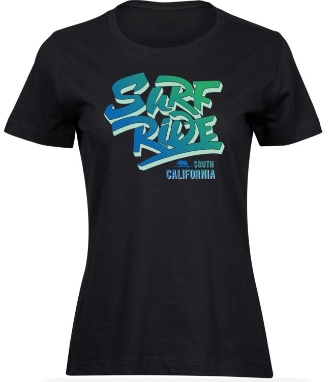 T-Shirts für FRAUEN SURF RIDE