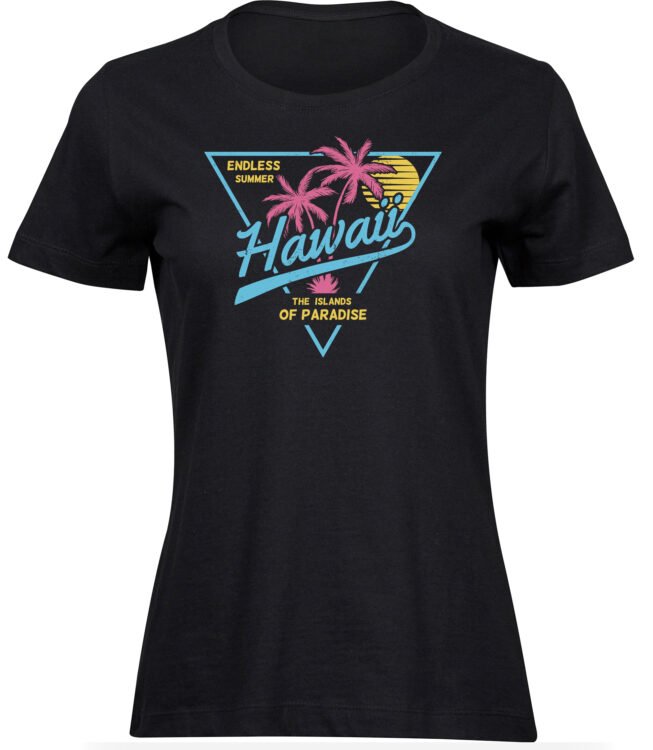 T-Shirts für FRAUEN RETRO HAWAII