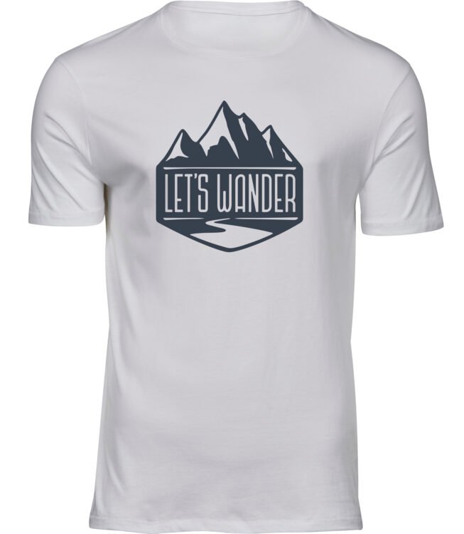 T-Shirts für HERREN LET'S WANDER