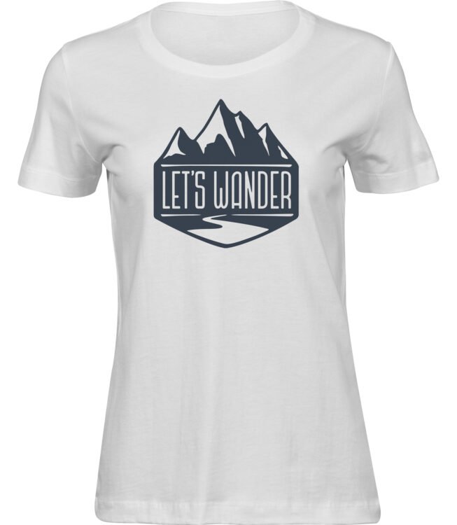 T-Shirts für FRAUEN LET'S WANDER
