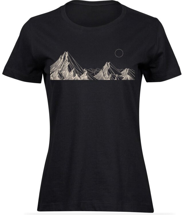 T-Shirts für FRAUEN NACHT BERGE