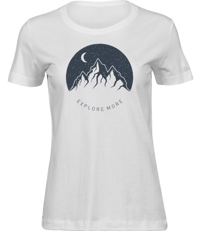 T-Shirts für FRAUEN EXPLORE MORE