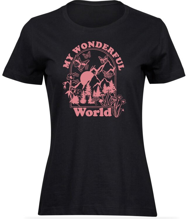 T-Shirts für FRAUEN WONDERFUL WORLD