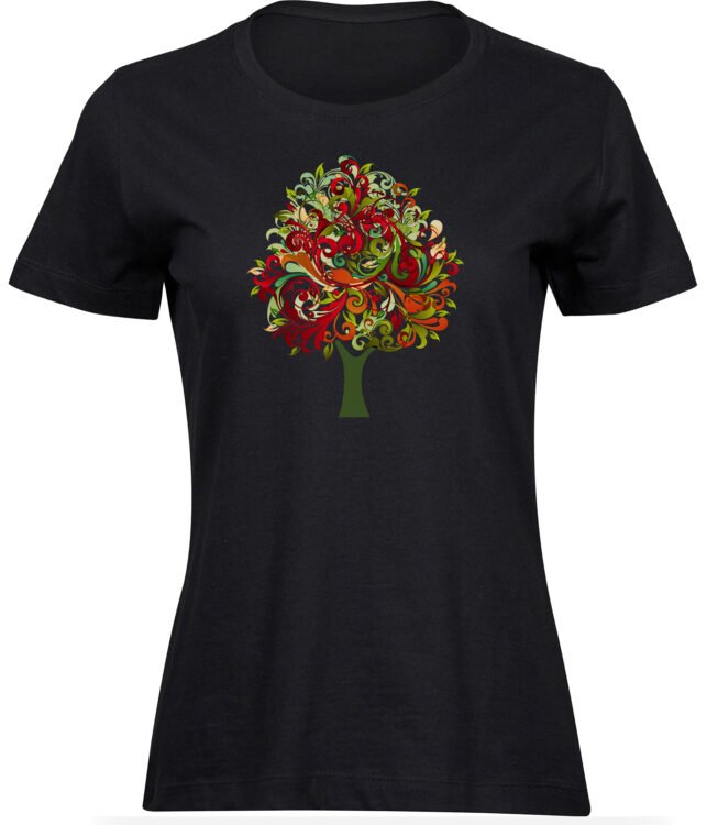 T-Shirts für FRAUEN DEKORATIVER BAUM