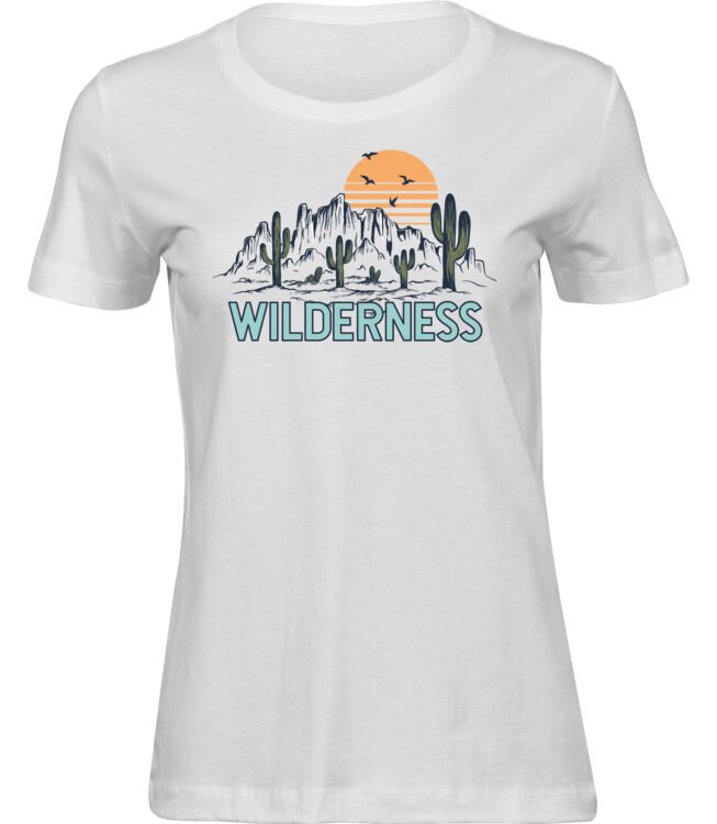 T-Shirts für FRAUEN WILDE WÜSTE