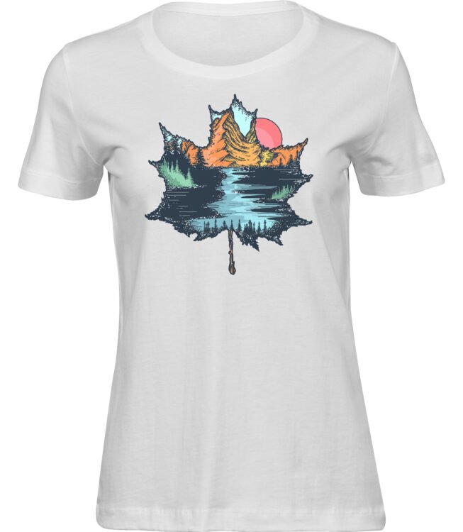 T-Shirts für FRAUEN AHORN NATUR