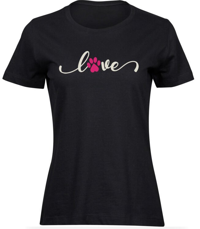 T-Shirts für FRAUEN KATZE LIEBE