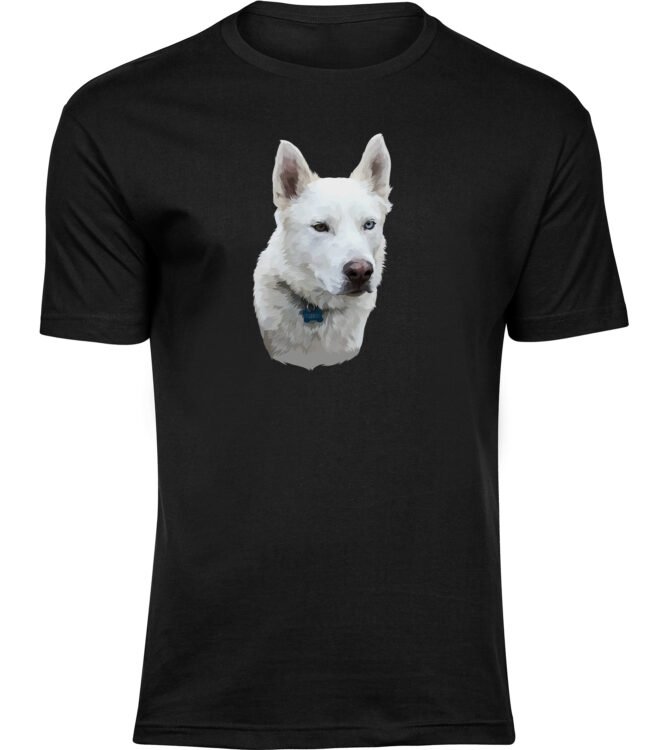 T-Shirts für HERREN WEIßER HUSKY