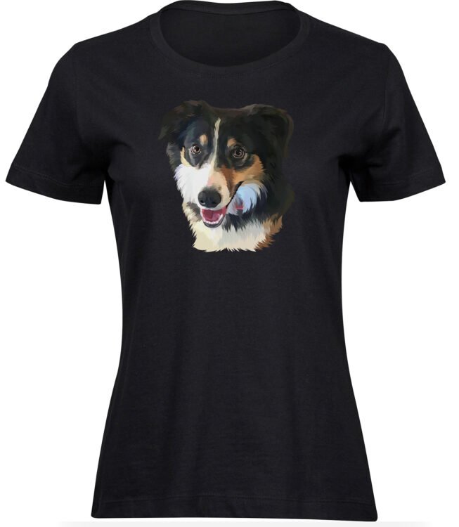 T-Shirts für FRAUEN BORDER COLLIE