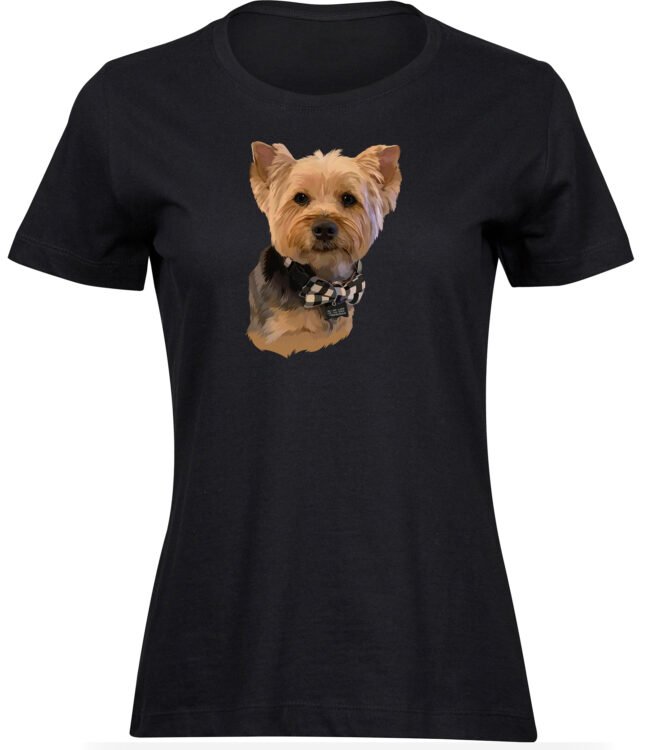 T-Shirts für FRAUEN YORKSHIRE HUND
