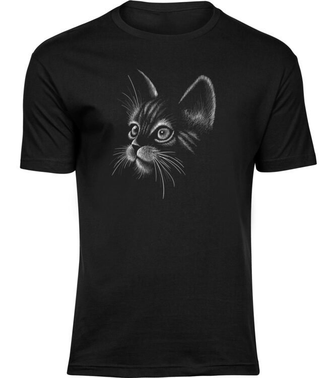 T-Shirts für HERREN KÄTZCHENGESICHT