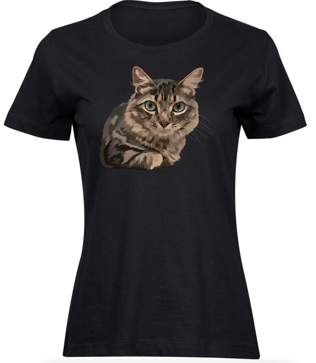 T-Shirts für FRAUEN HAUSKATZE