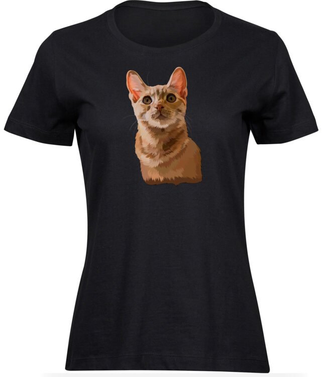 T-Shirts für FRAUEN ROTE KATZE