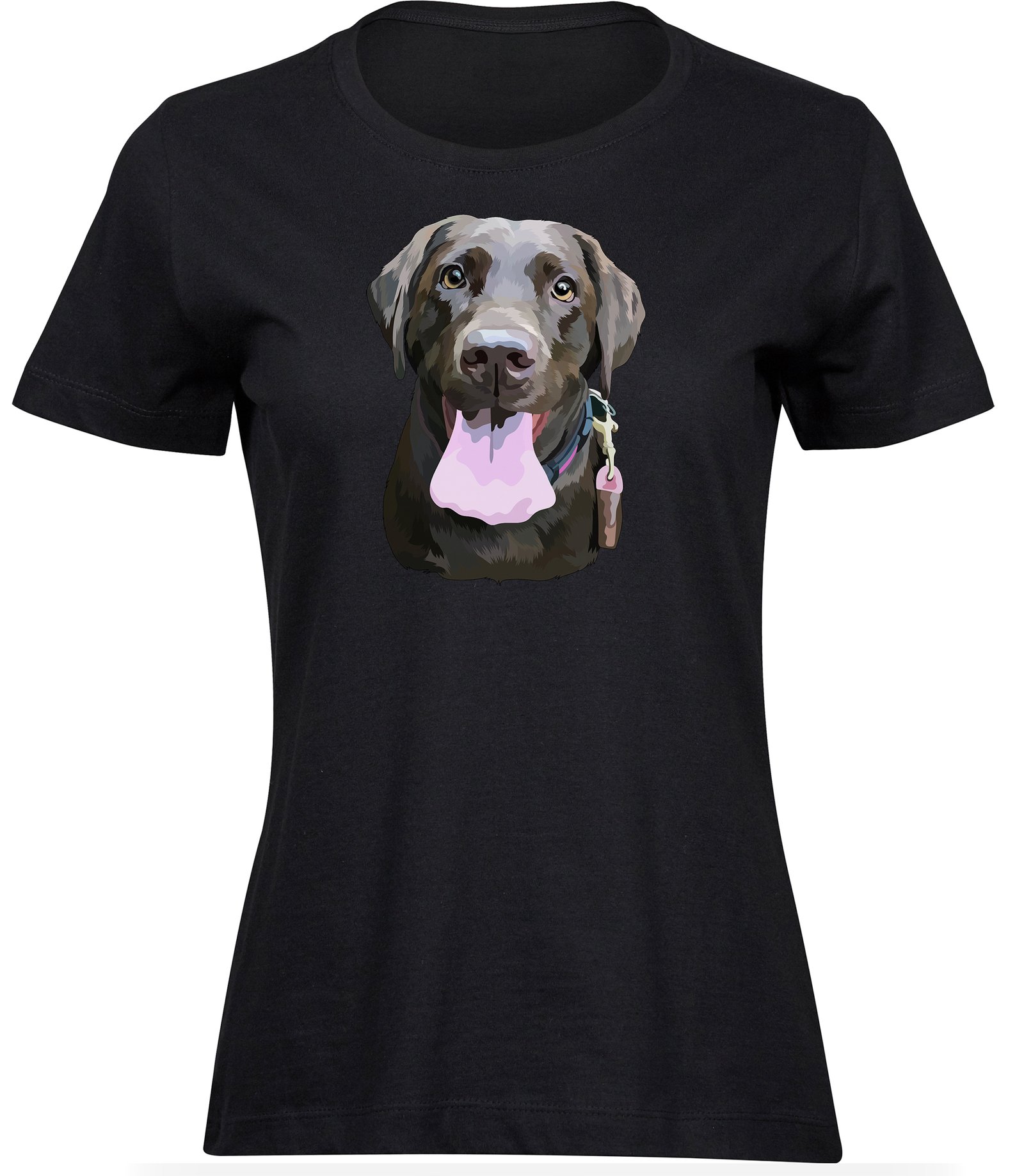G-54 wb T-Shirts für FRAUEN LABRADOR RETRIEVER