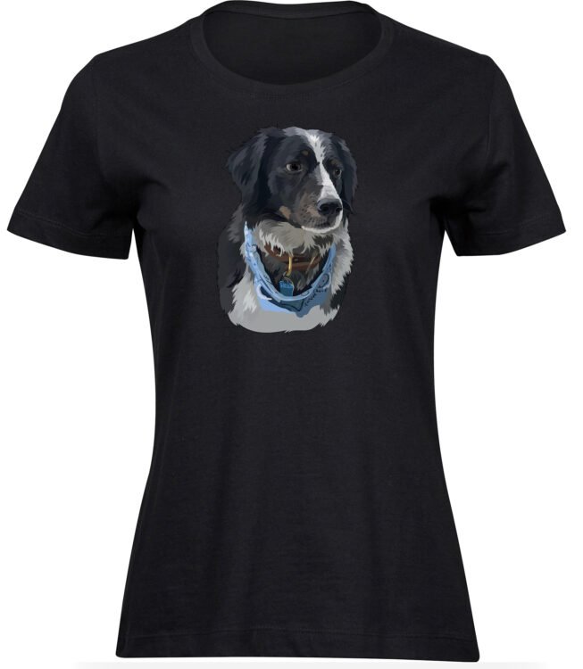 T-Shirts für FRAUEN HUNDE BILDER